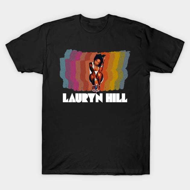 The Miseducation of Lauryn Hill Retro T-Shirt by WingkingLOve